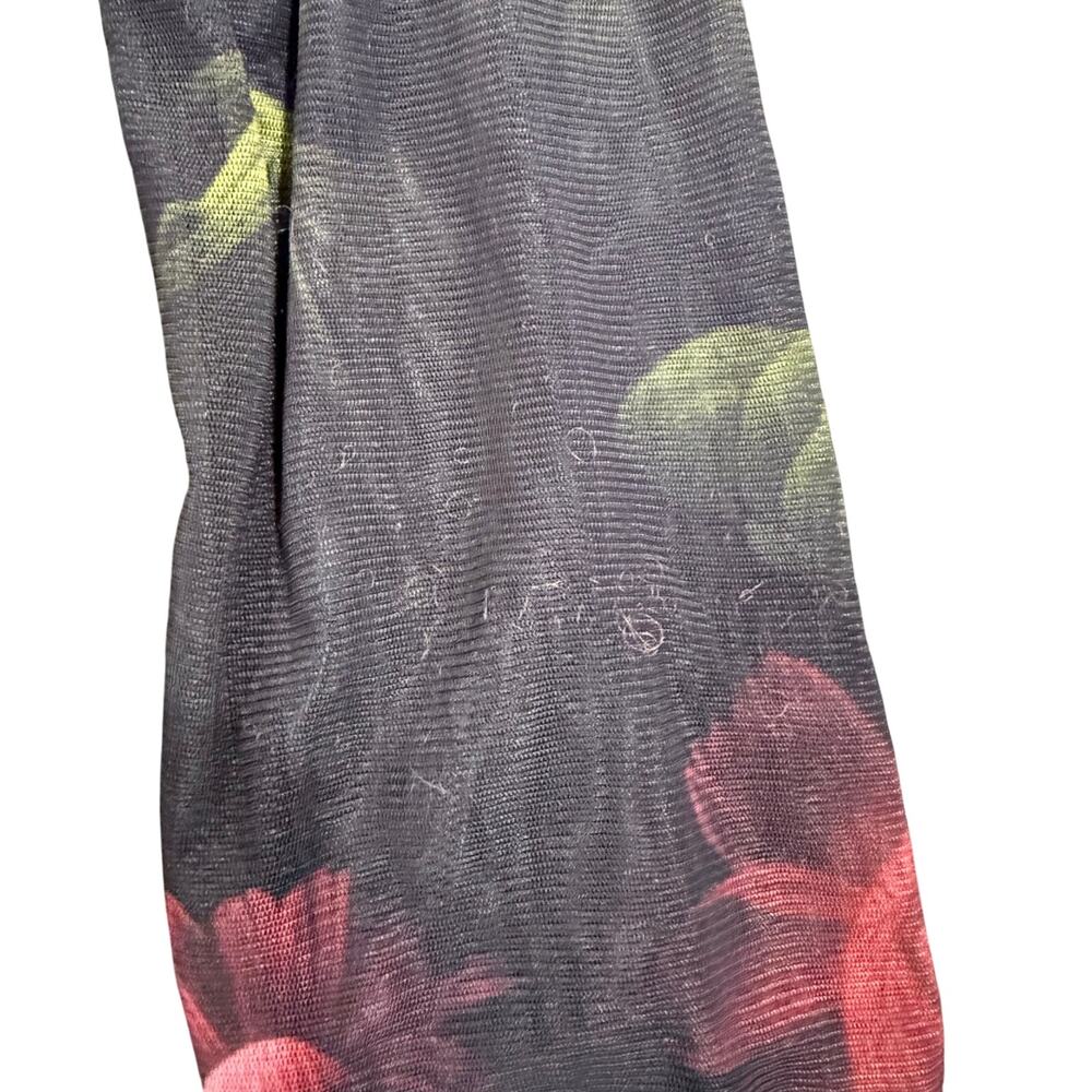 Monse Rose Printed Mesh Top In Multi, Size M - image 6